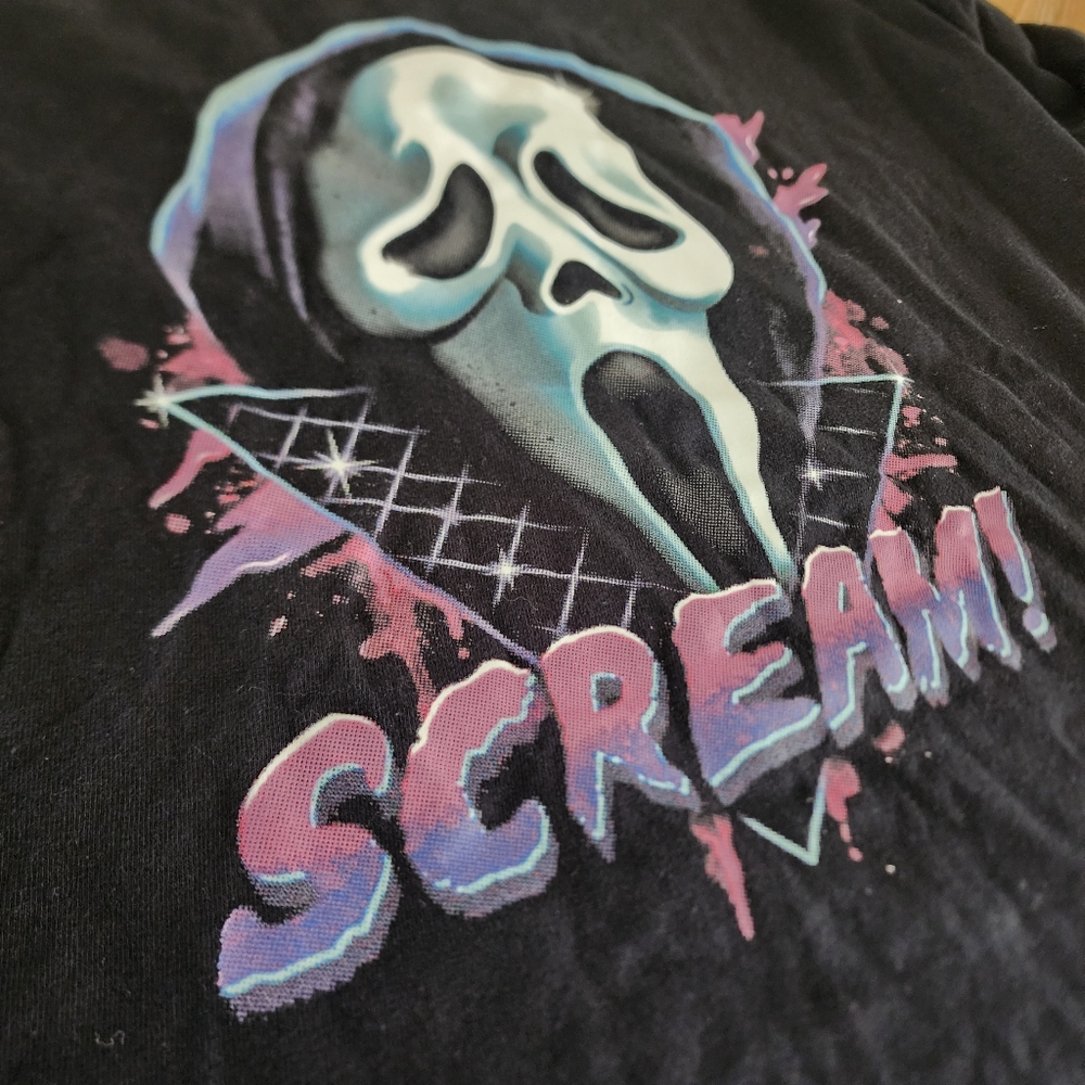 XL GRAPHIC TEE "SCREAM" GHOSTFACE HORROR VILLIAN